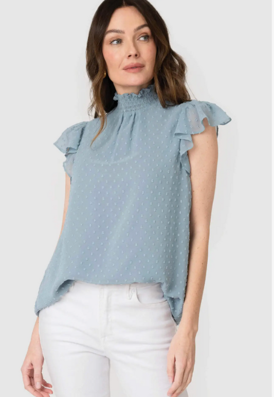 Adored High Neck Top