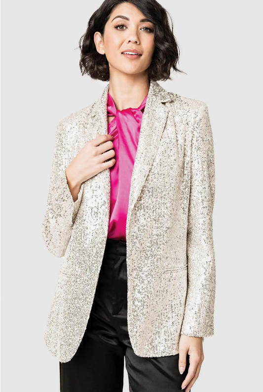 Sparkle & Shine Sequins Blazer