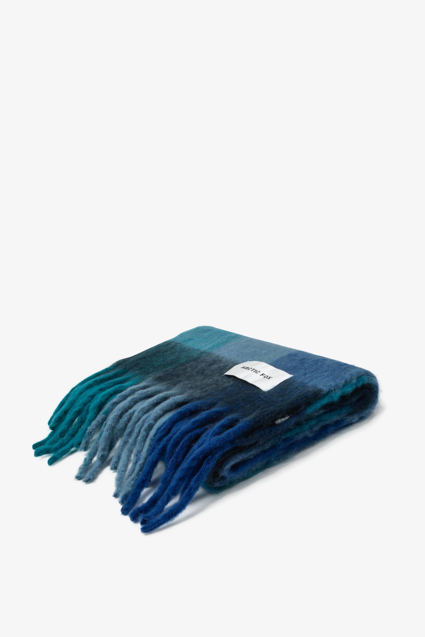 The Reykjavik Scarf - Blue Check - AW23