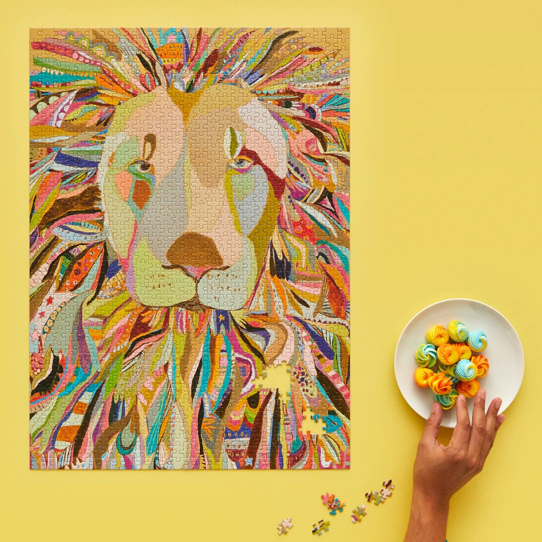 Majestic Lion | 1000 Piece Jigsaw Puzzle