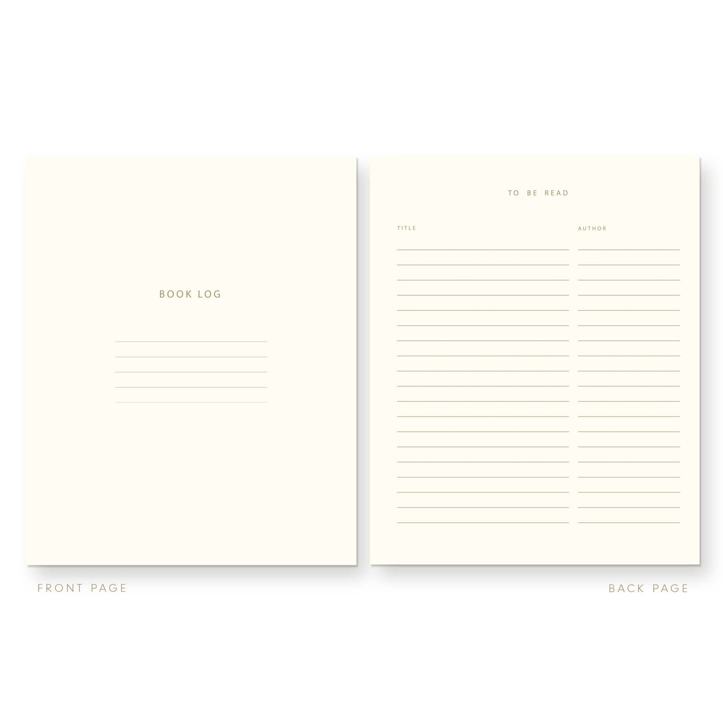 Ruff Book Report Book Log Journal