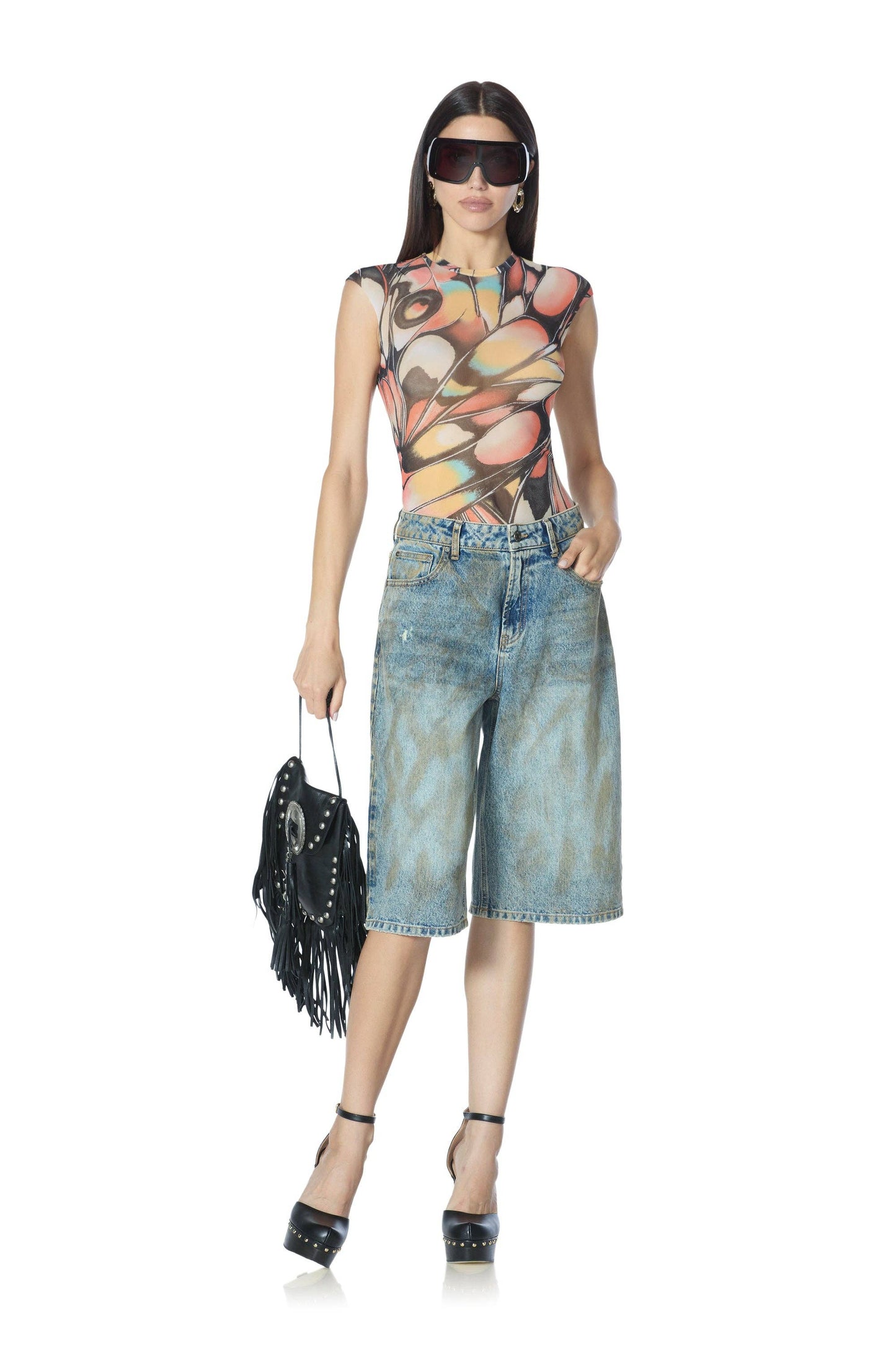 AFRM Nina Top - Brandy Butterfly