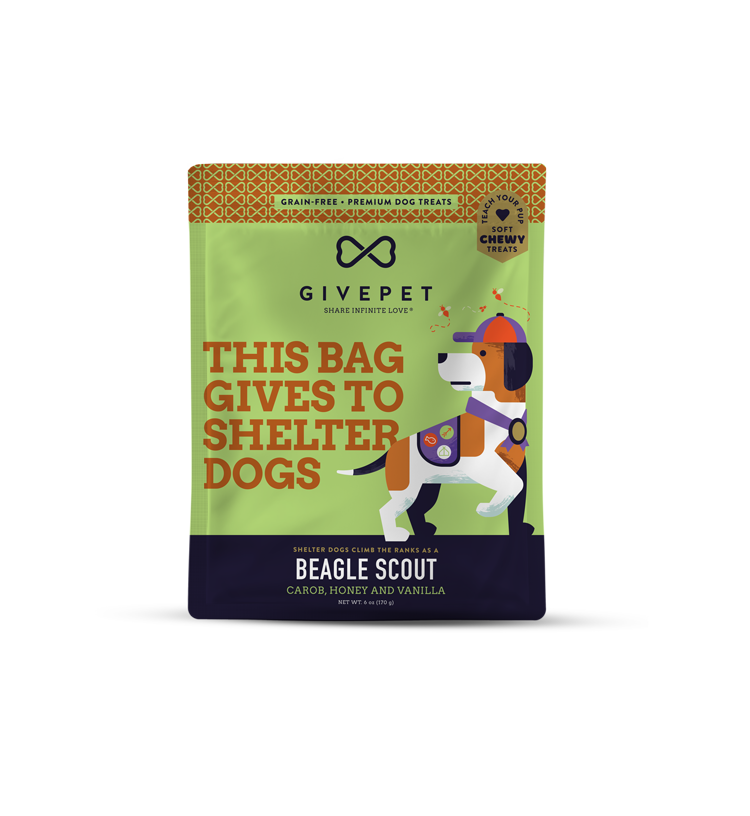 GivePet Beagle Scout Soft and Chewy Training Dog Treats