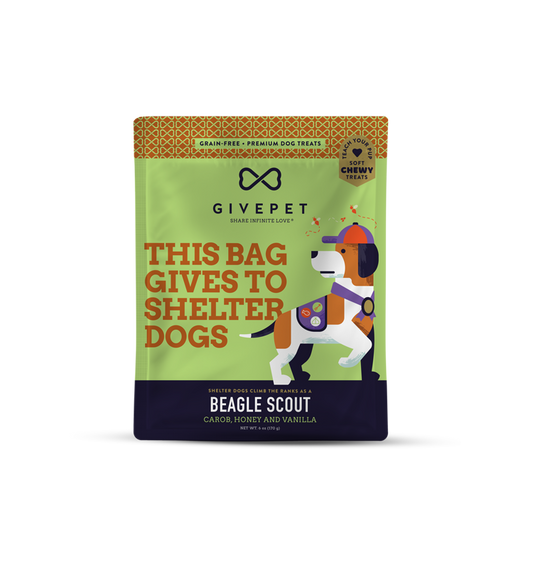 GivePet Beagle Scout Soft and Chewy Training Dog Treats