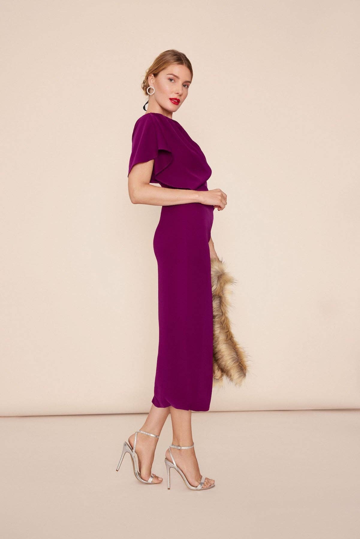 Plum Royal Dress