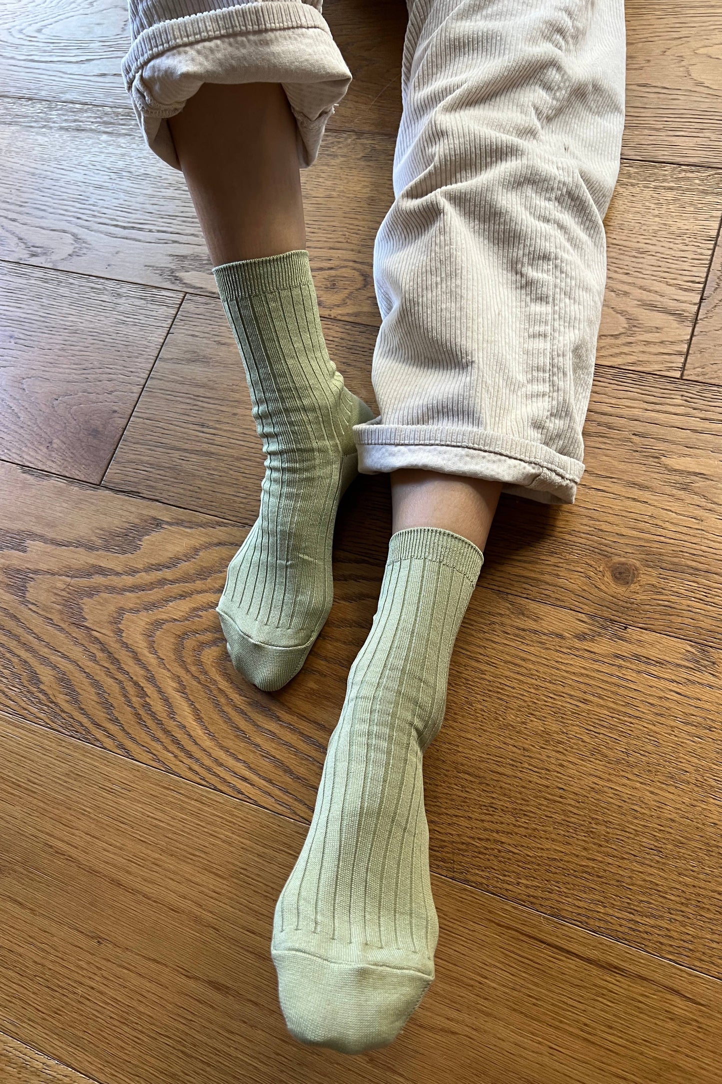 Her Socks - Mercerized Combed Cotton Rib