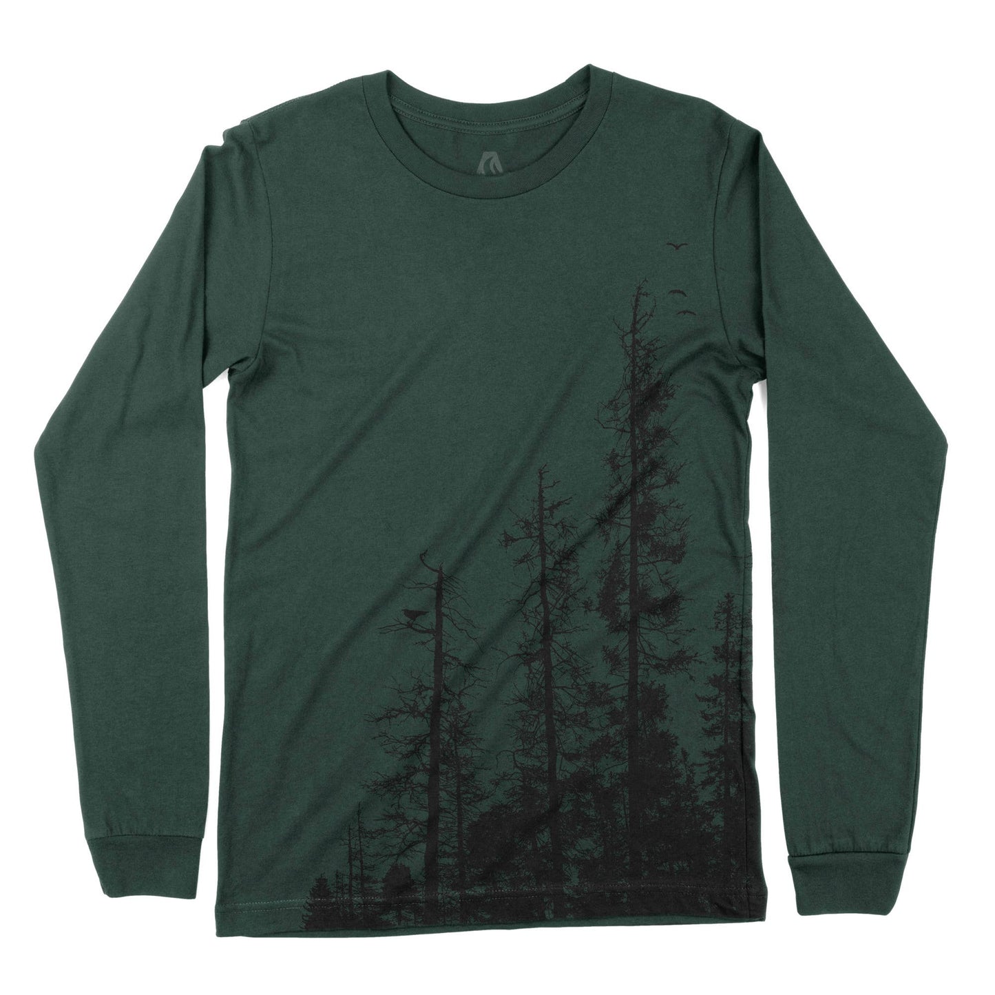 Pine Tree Forest Long Sleeve T-Shirt