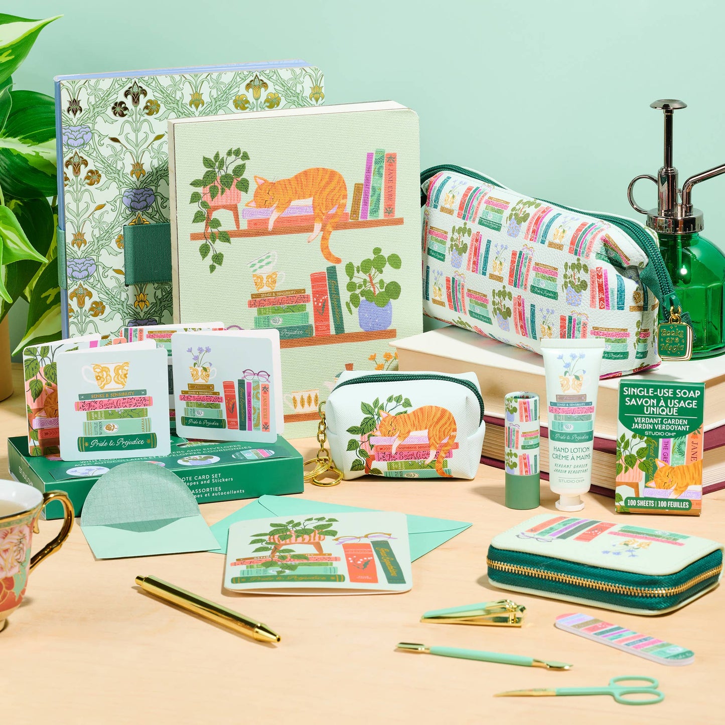 Studio Oh Cozy Reads Artisan Note Card Set