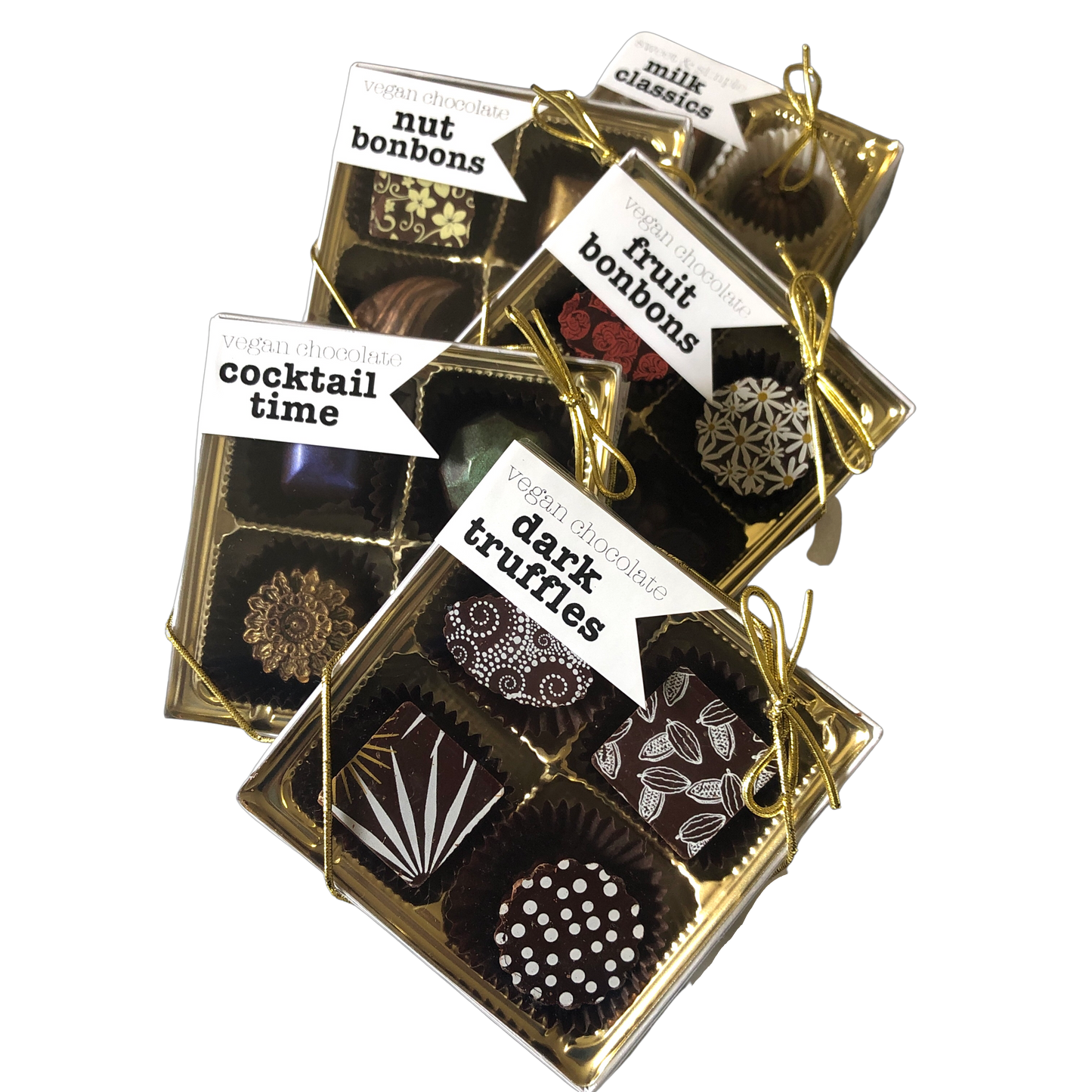 Dark Truffles - organic fair trade vegan dark chocolate