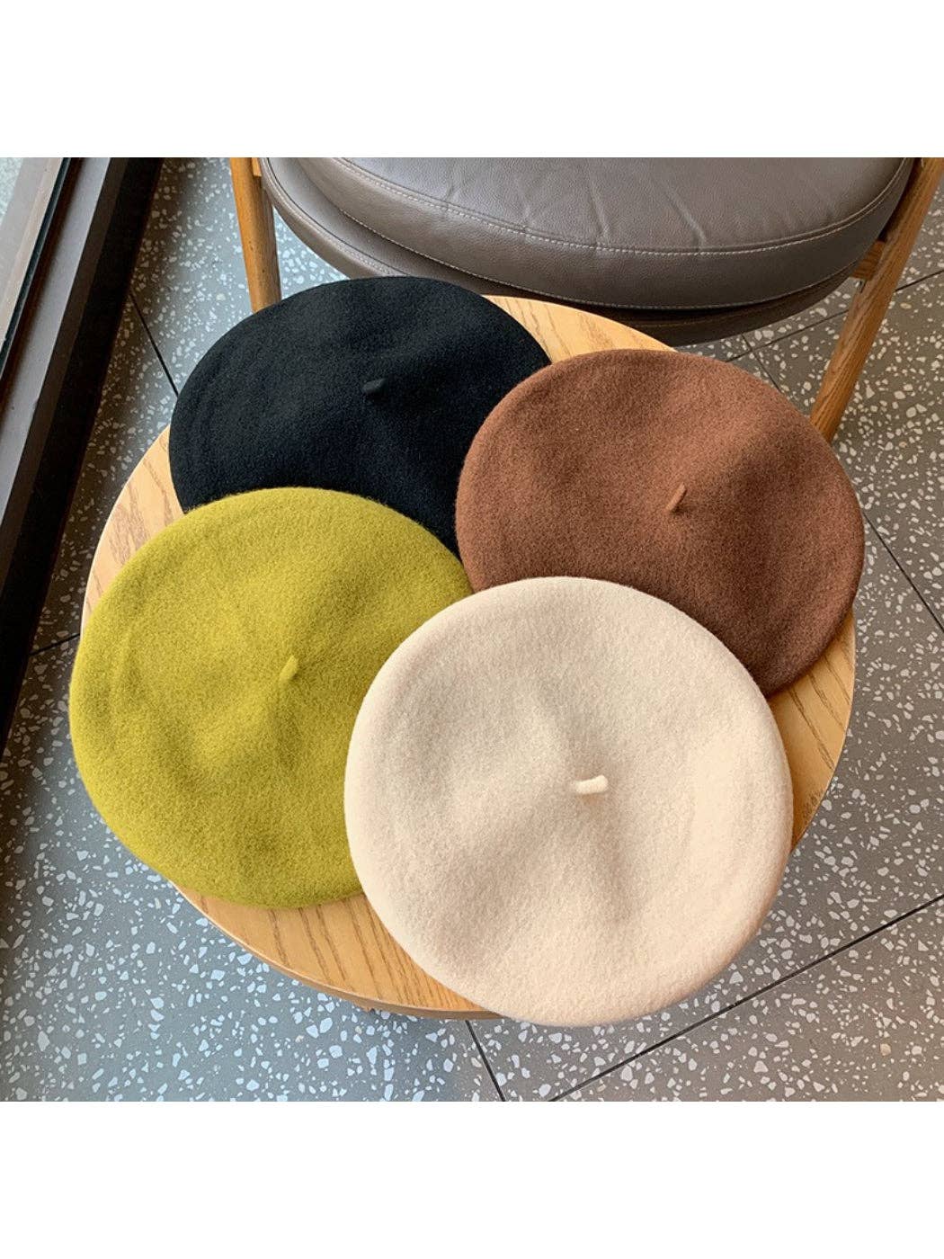 Haila - Soft Classic Color Beret hat
