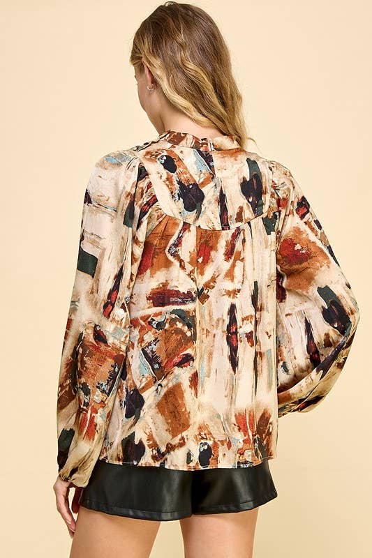 It's Abstract Blouse