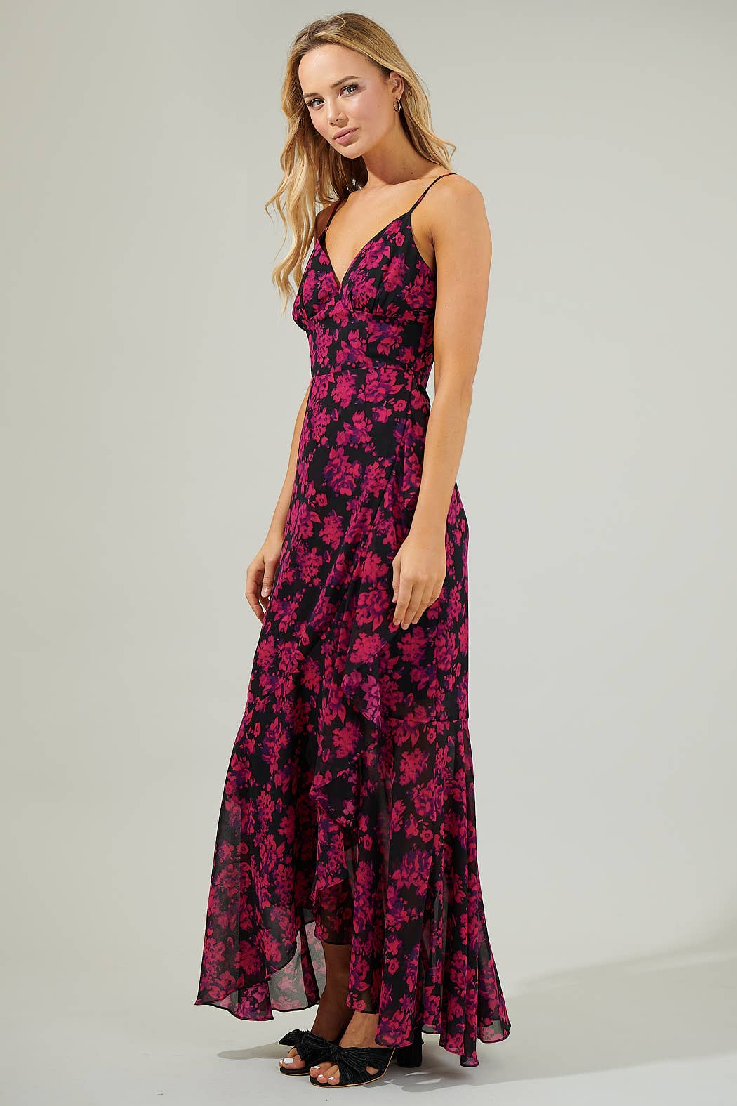 Sugarlips Doris Ruffle Maxi Dress
