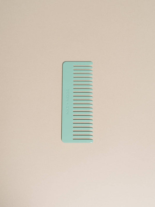 Hair Comb | Wide Toothed | JellyFish Teal | Sustainable