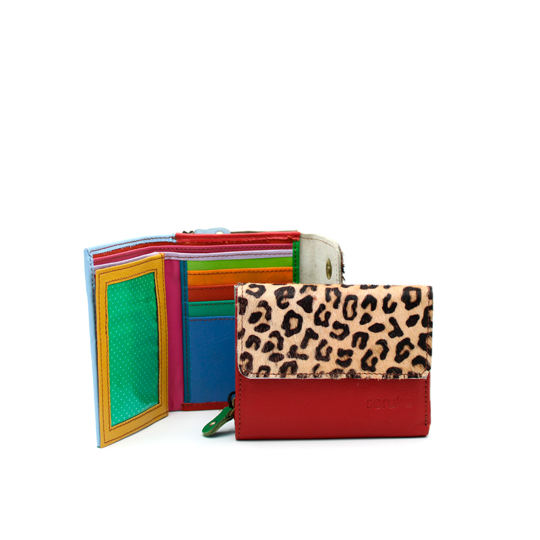 Soruka Rings Print  · Woman's wallet