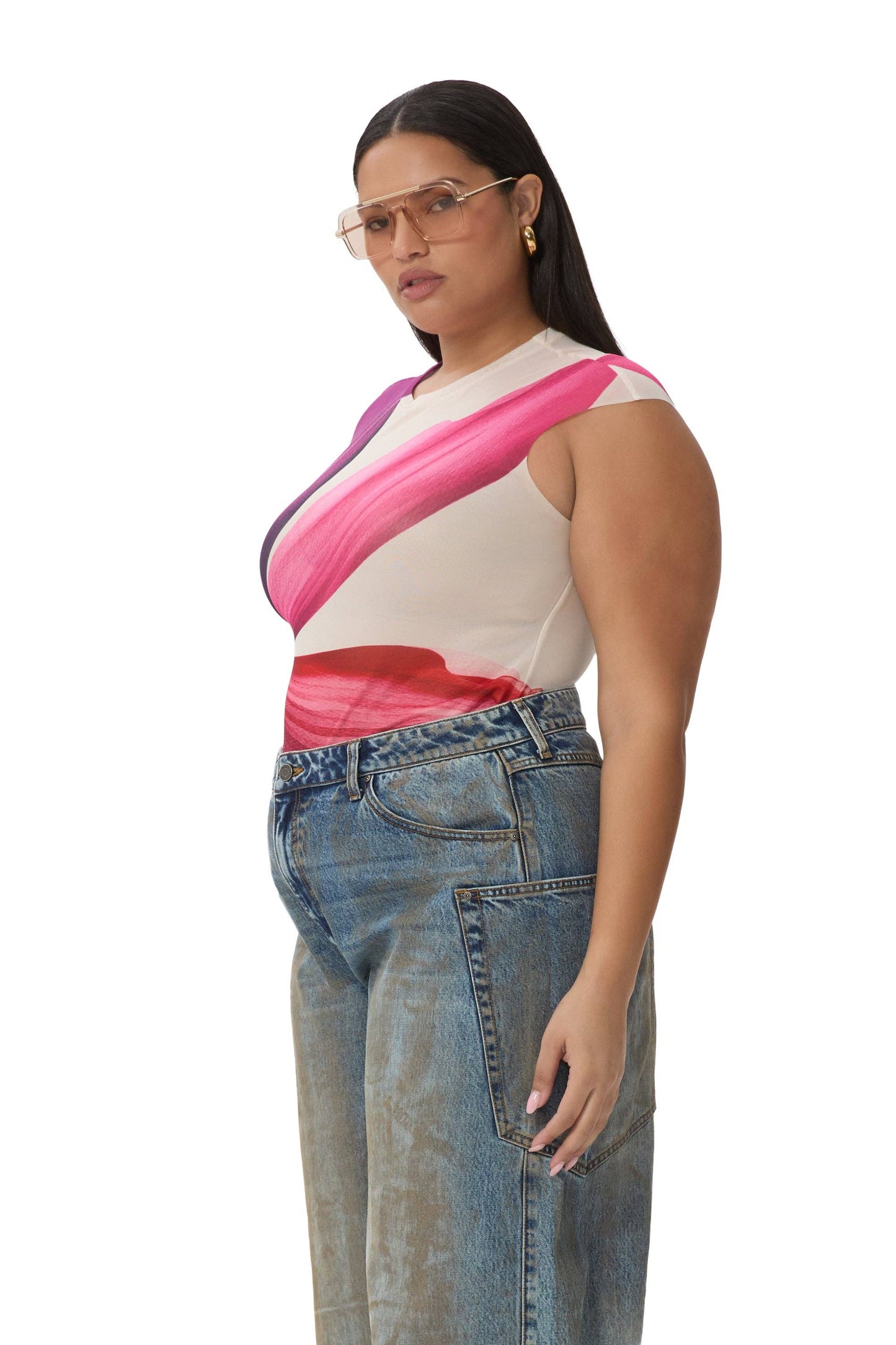 AFRM Nina Top - Lemon Lotus