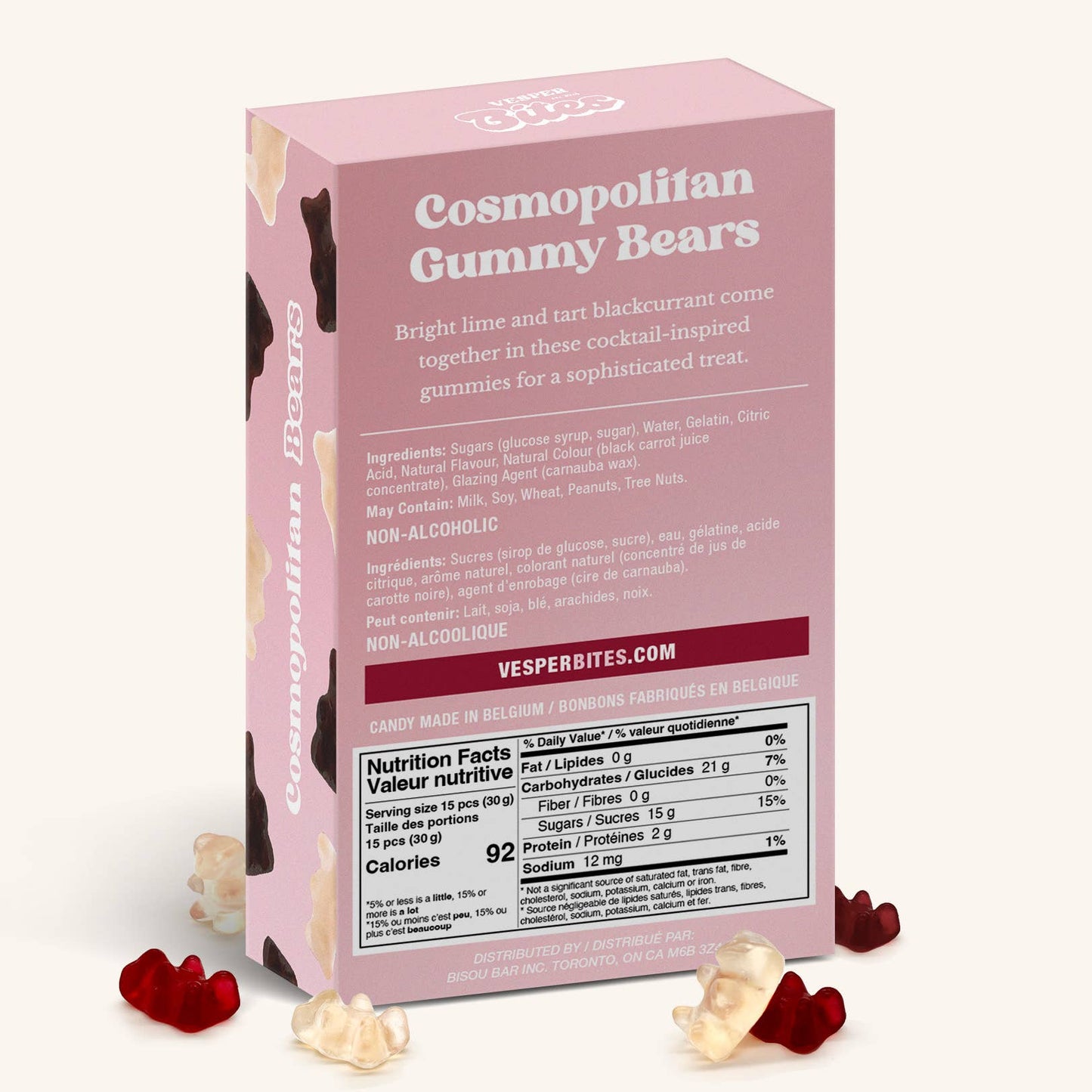 Vesper Cosmo Bears Gummies, Chewy Candies, All natural