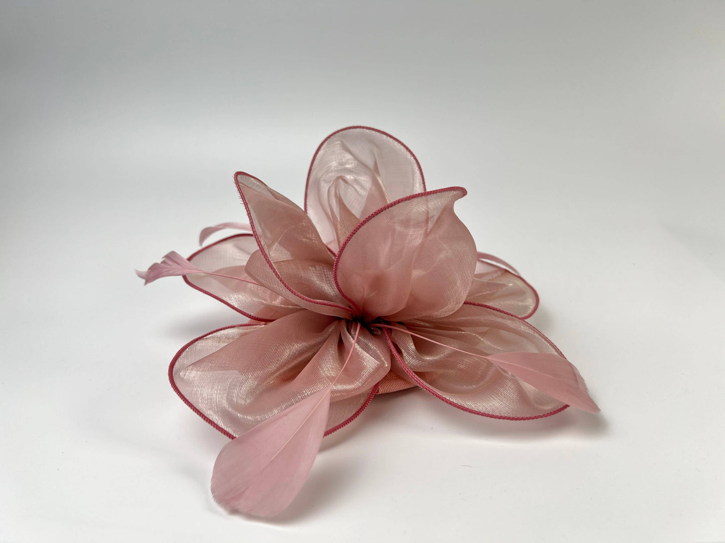 Flower Fascinator Tea Party Hat, Kentucky Derby Hat