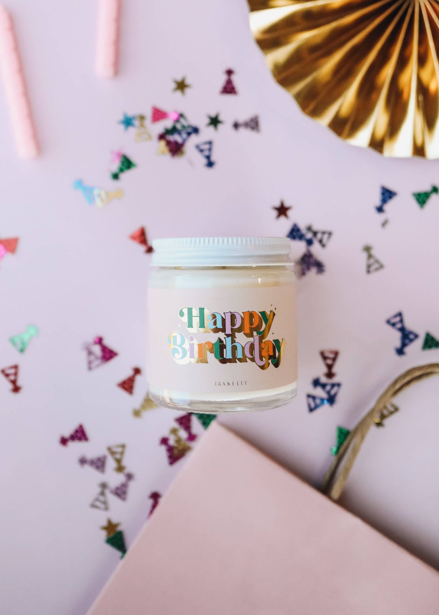 Jax 4oz - Happy Birthday Celebration Candles