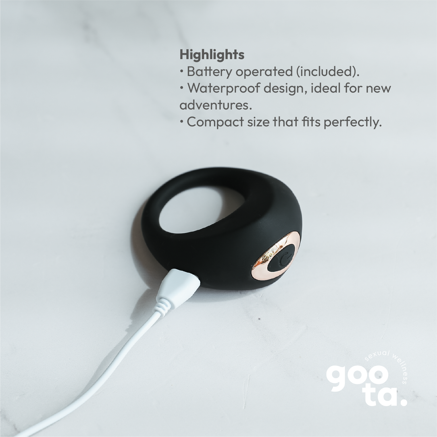 Goota Cock Ring, Clitoral Stimulator, sex toy for couples