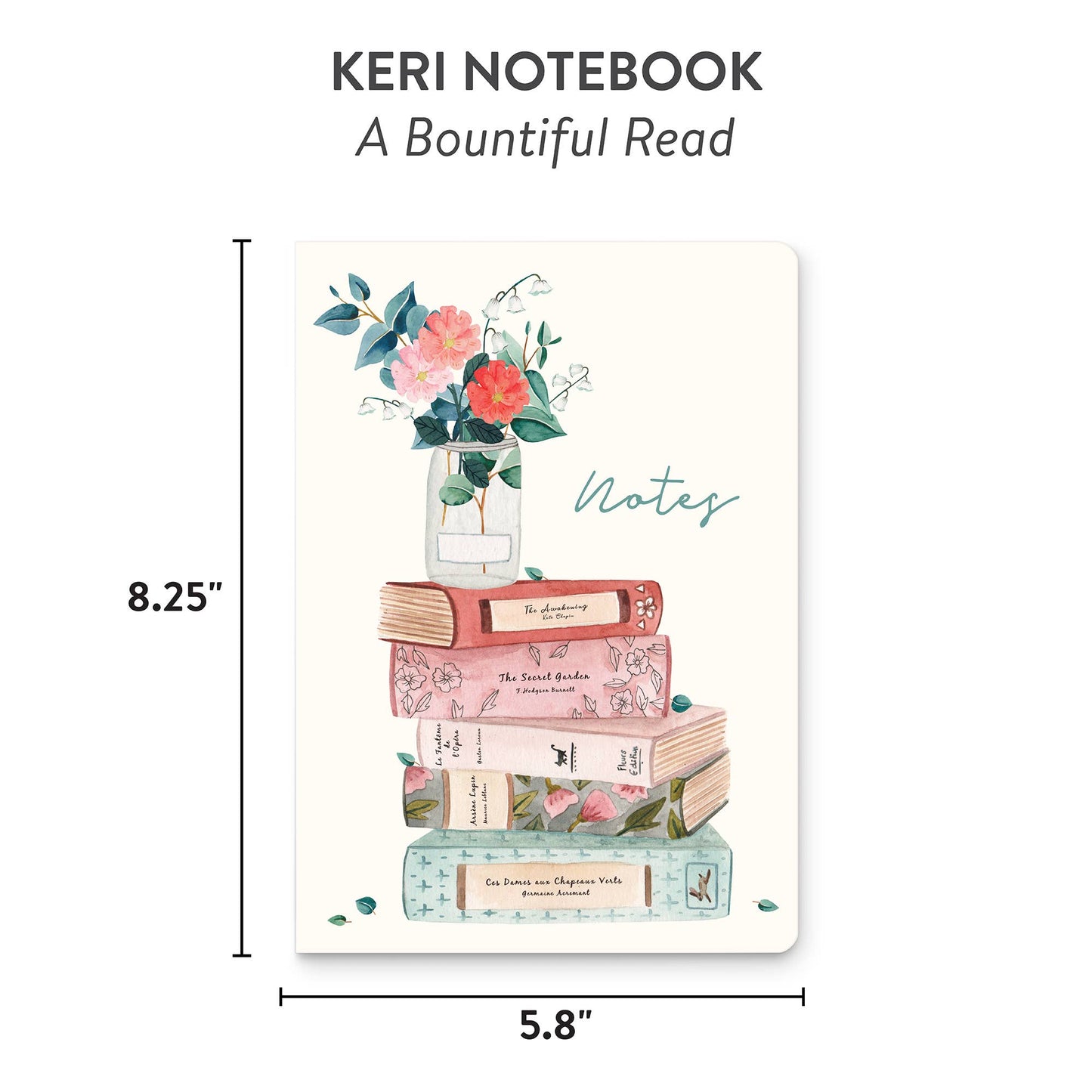 Studio Oh A Bountiful Read Keri Notebook