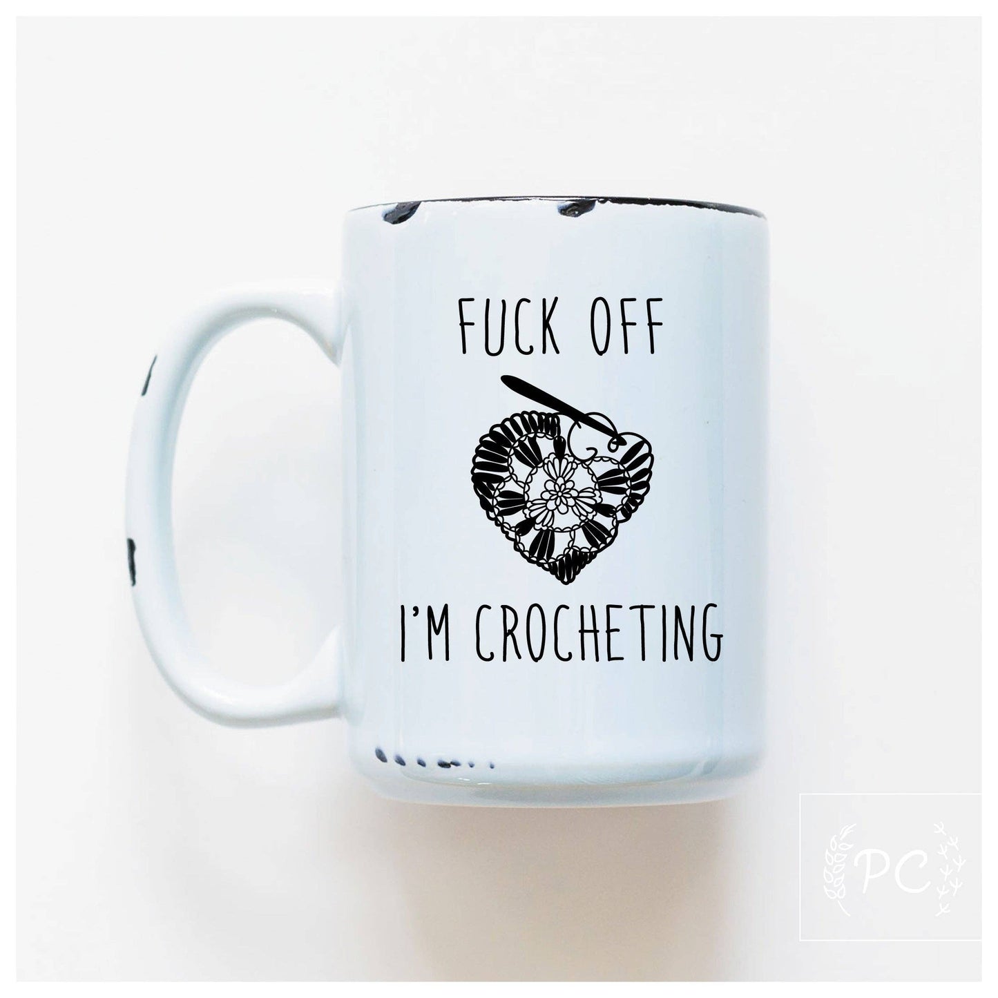 fuck off I'm crocheting