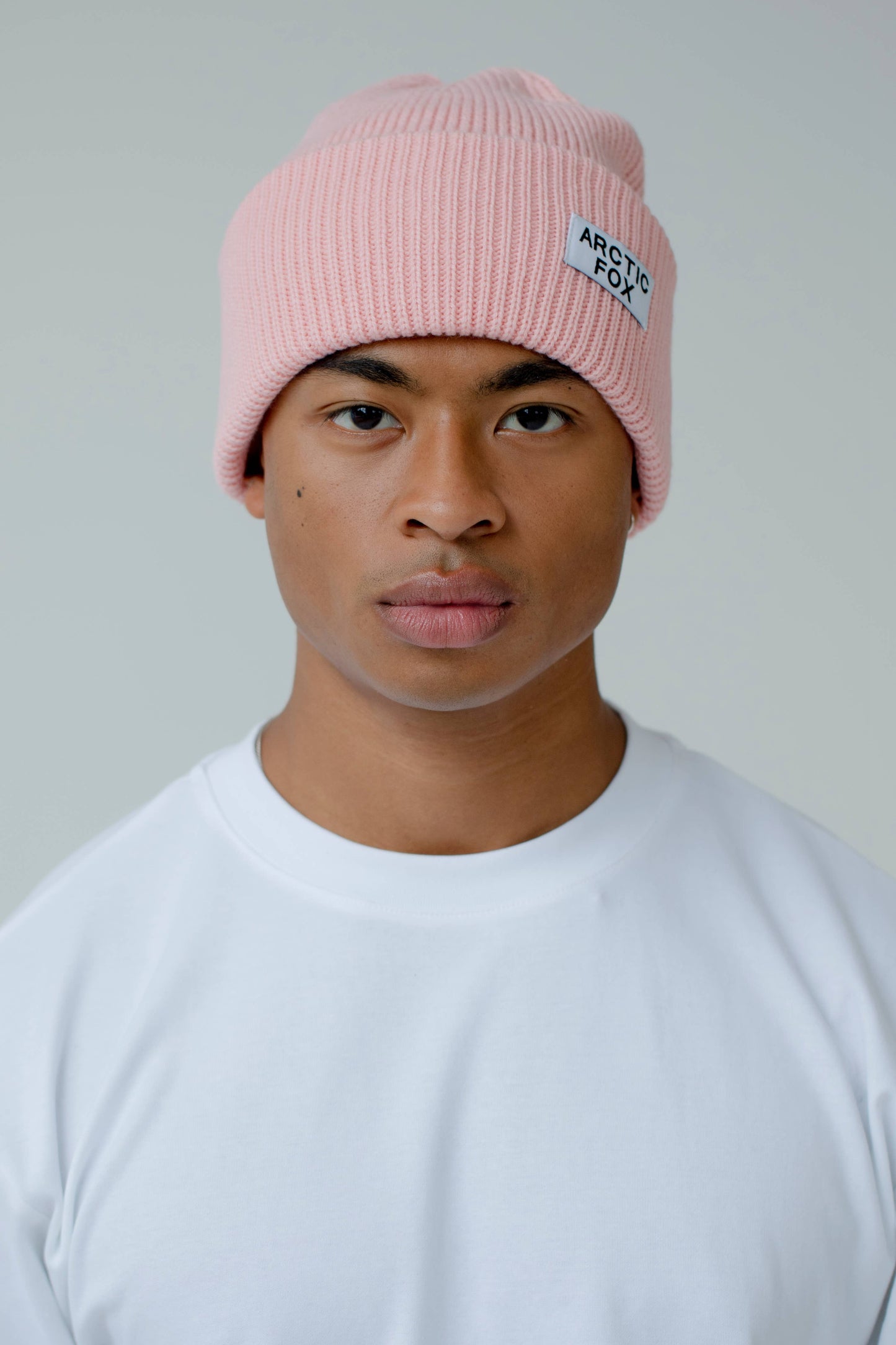 The Recycled Bottle Beanie - Pastel Pink - AW23