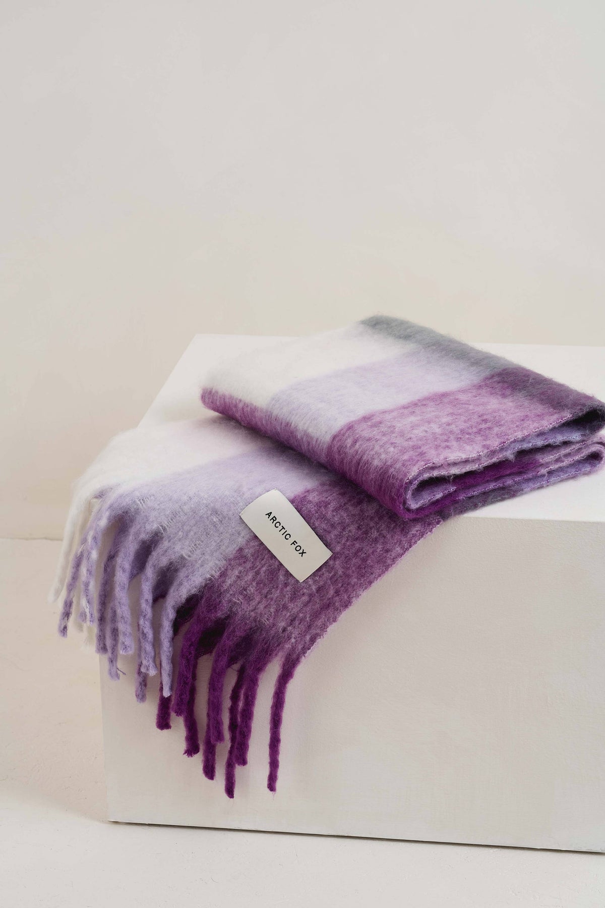 Arctic Fox The Reykjavik Scarf - 100% Recycled - Wild Lilac - FW26