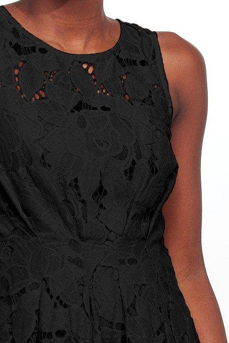 Eva Franco Elsa Dress - Black Margo Lace