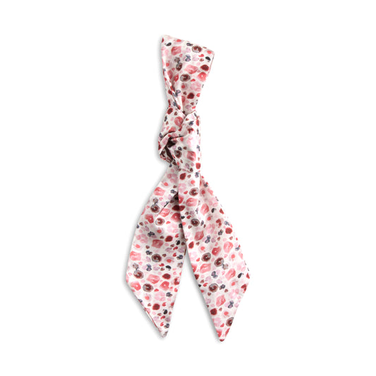Watercolor Skinny Tie Bag Scarf - 5X95cm