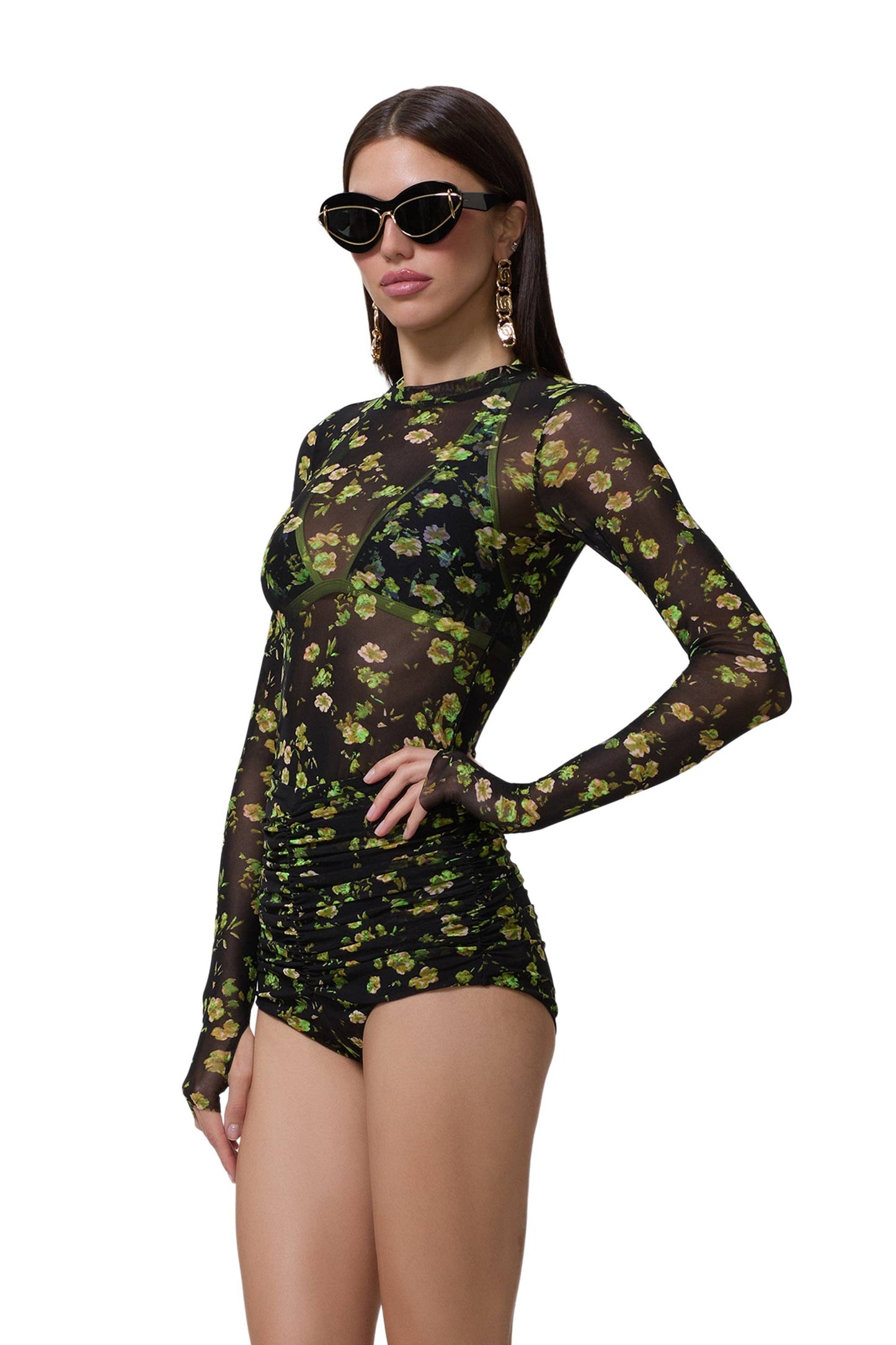 AFRM Kaylee Top - Citrus Ditsy