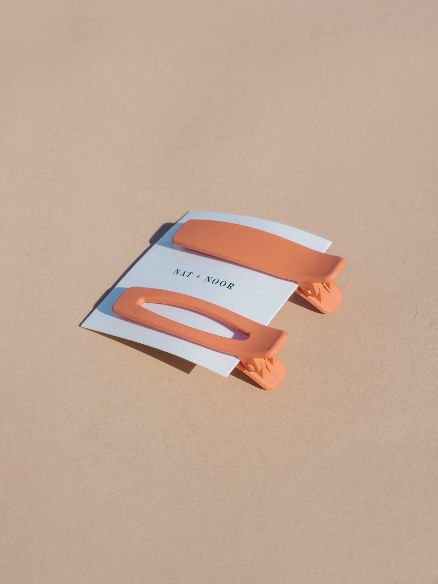 Nat & Noor Lani | Peach | Acrylic Hair Clip | Hair Pin