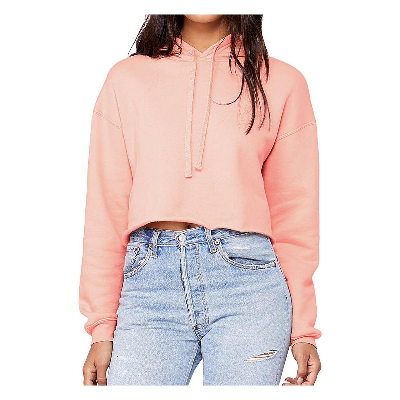 Supermaggie Raccoon Mandy Crop Hoodie