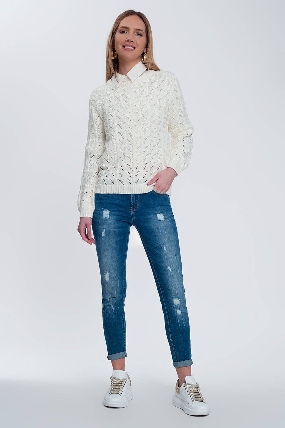 Q2 Crochet Sweater