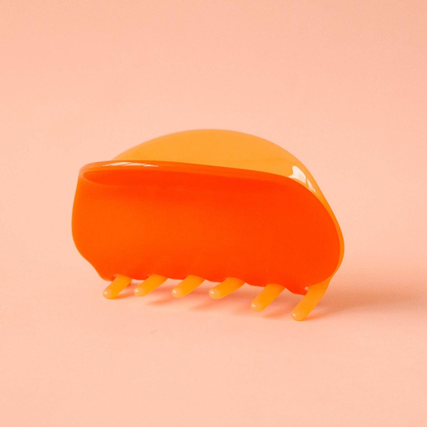 Two-Tone Hair Claw | Blood Orange