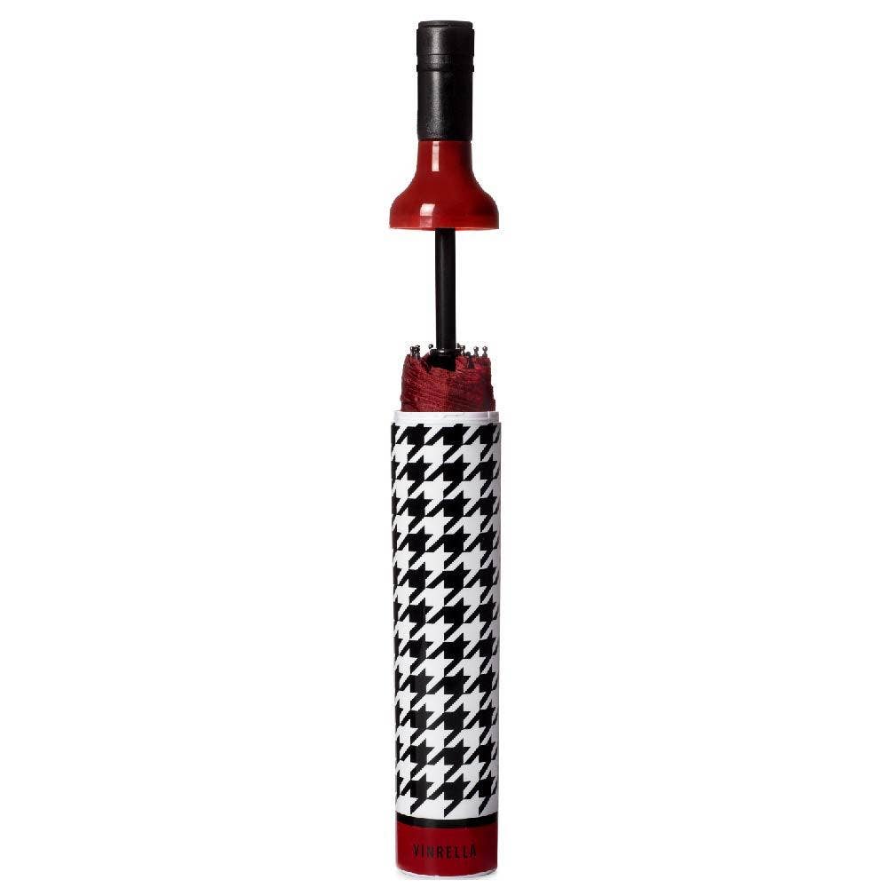 Houndstooth Bottle Umbrella