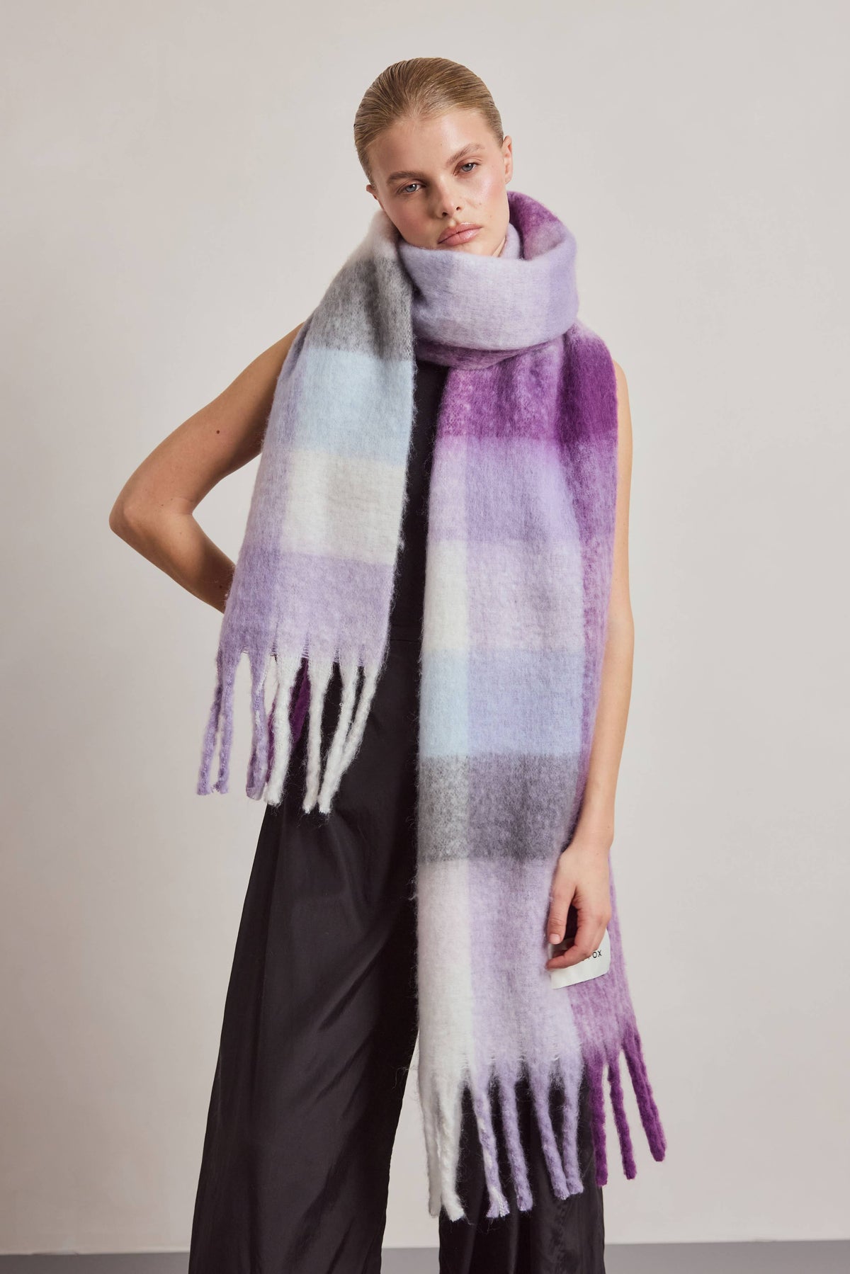Arctic Fox The Reykjavik Scarf - 100% Recycled - Wild Lilac - FW26