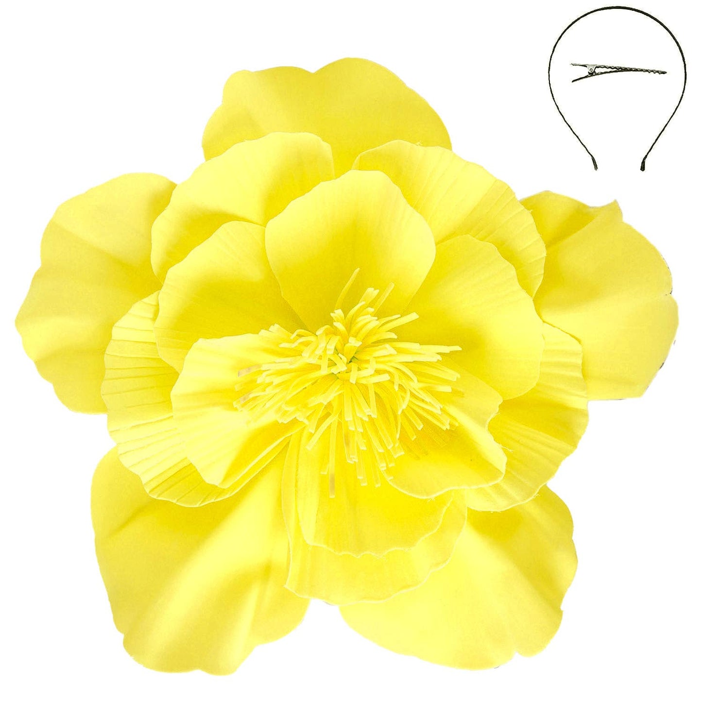Sophia Lightweight Camellia Flower Fascinator
