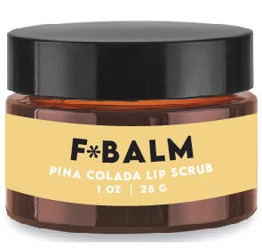 Fbalm Pina Colada Exfoliating Sugar Lip Scrub