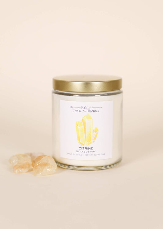 Jax Crystal Candles - Citrine