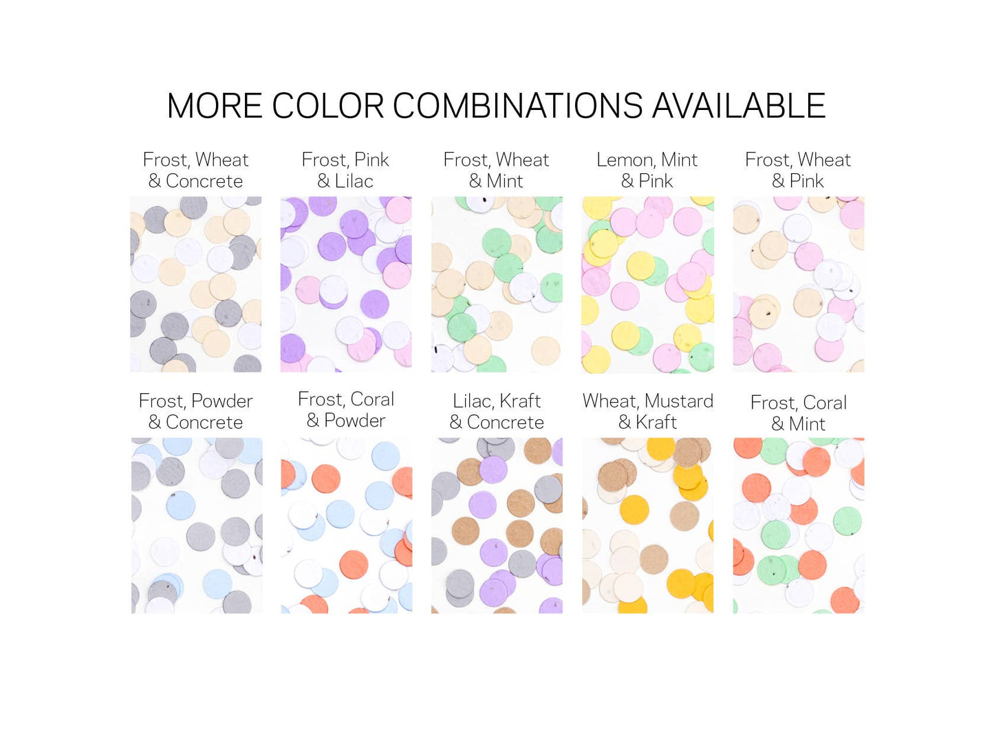 Studio 82 Mini Wildflower Seed Confetti