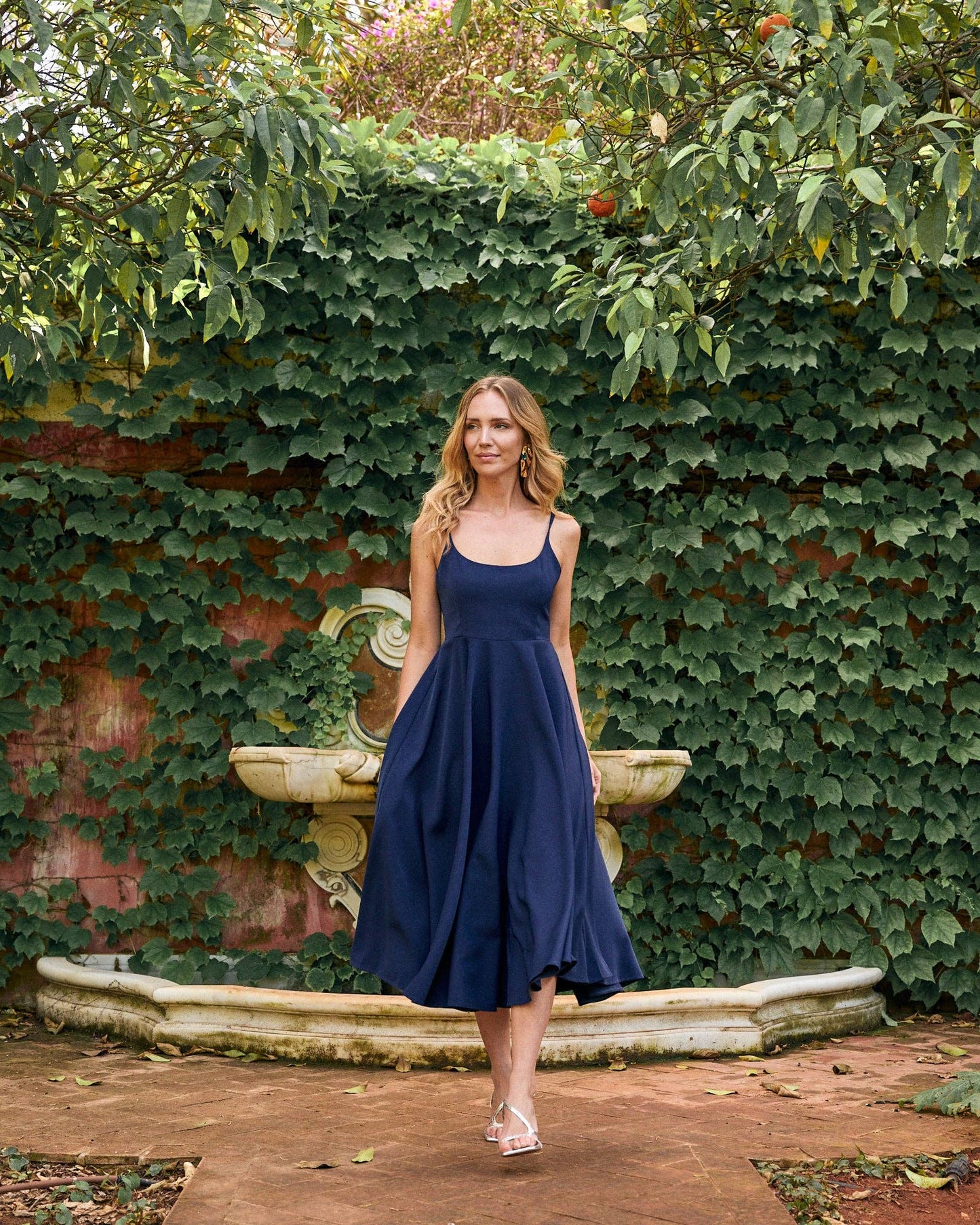 Bimba Navy Dress · Le Palmier ·