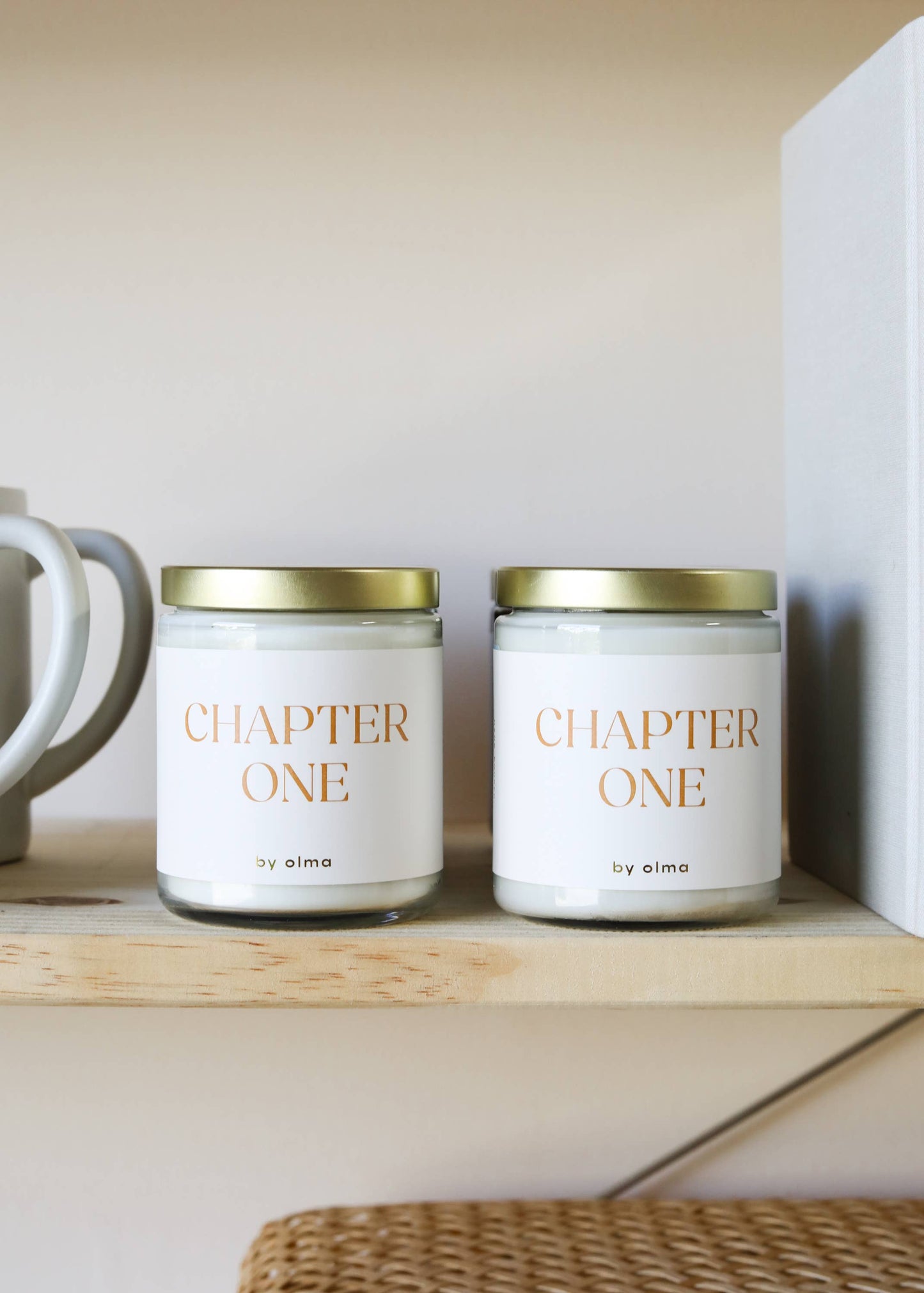 Jax Chapter One - Book Lover Candle - 9oz Clear