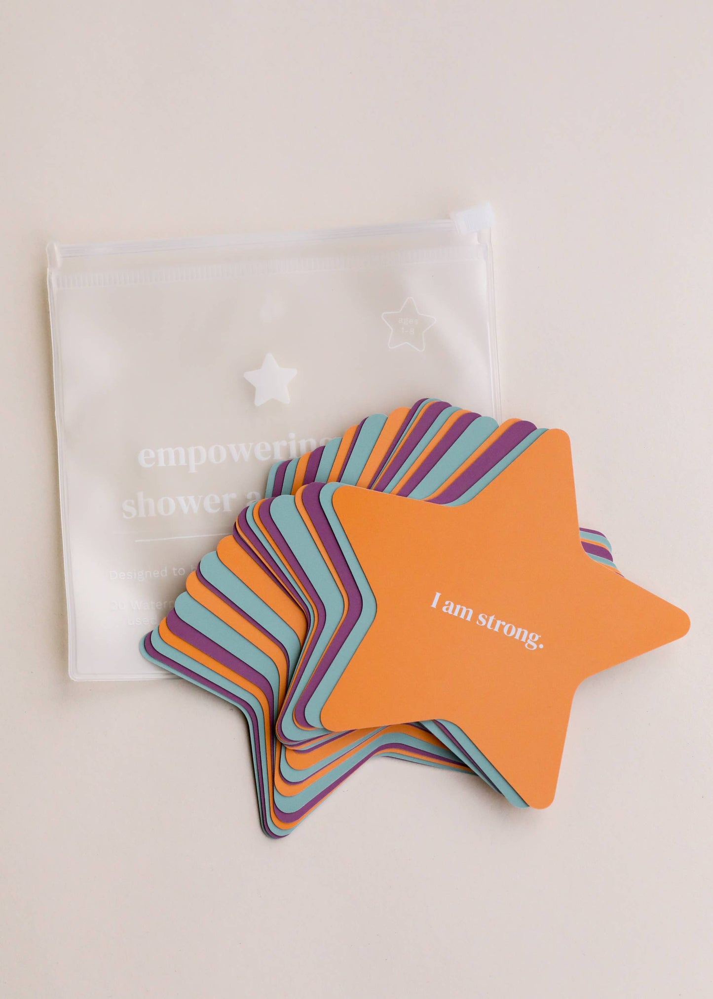 Shower Affirmation™ Cards - Kids