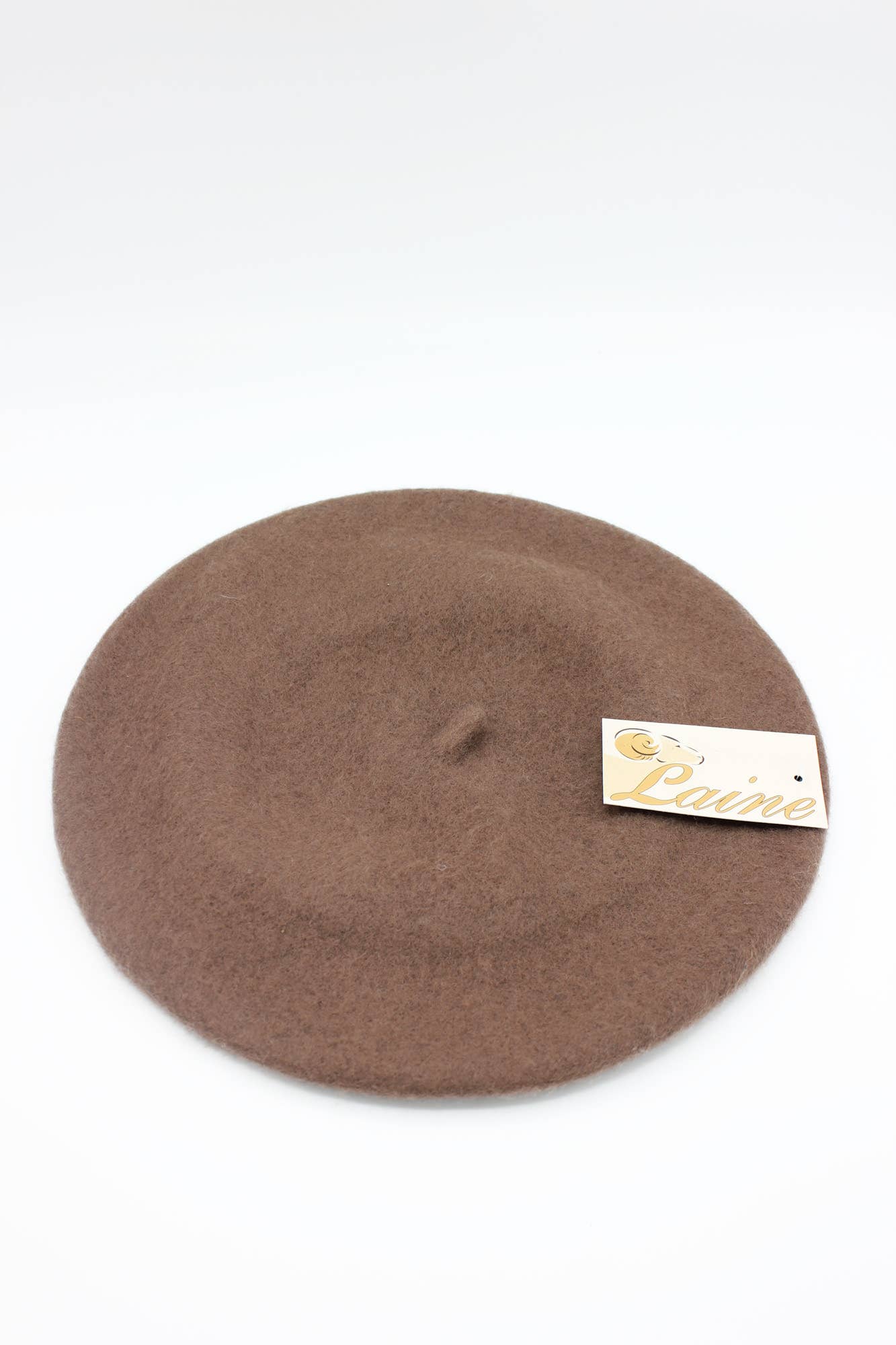 Classic beret in pure wool