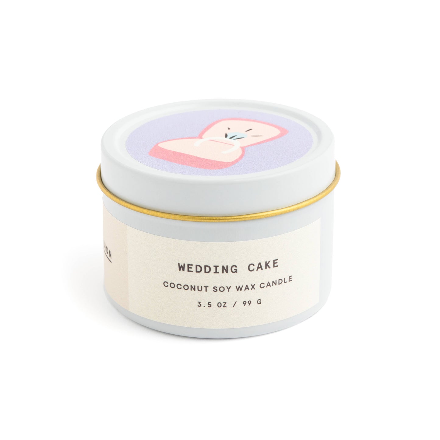 Enlighten Wedding Cake Scented Candle and Matches Set