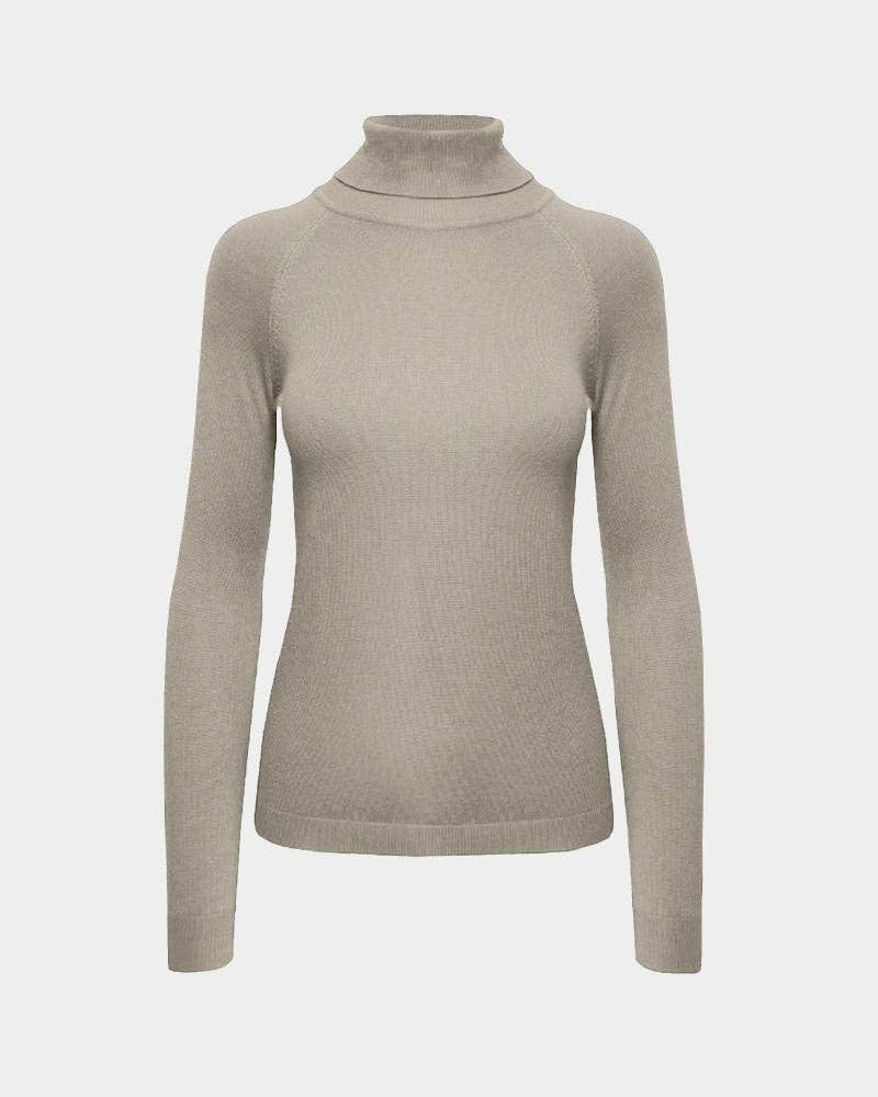 Forcast Women's Clarisse Turtleneck Sweater Jumper