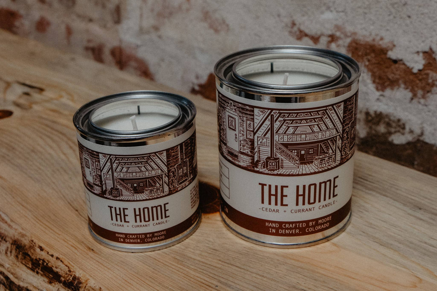 Moore The Home Candle-1/2 Pint