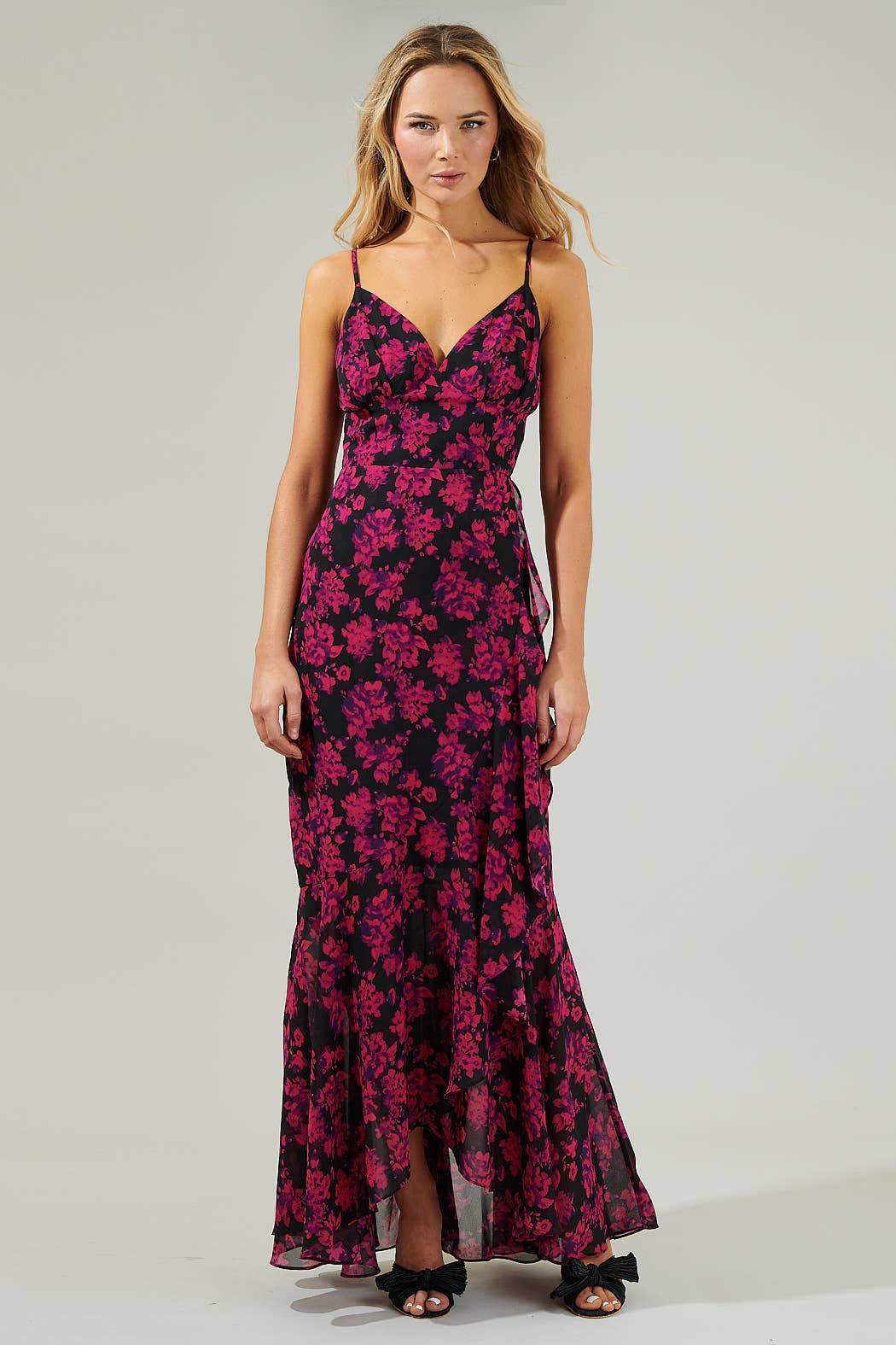 Sugarlips Doris Ruffle Maxi Dress