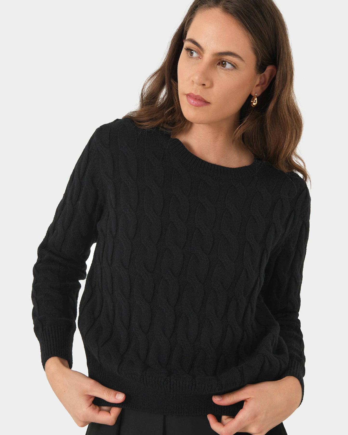 Forcast Women's Janna Cable Jumper