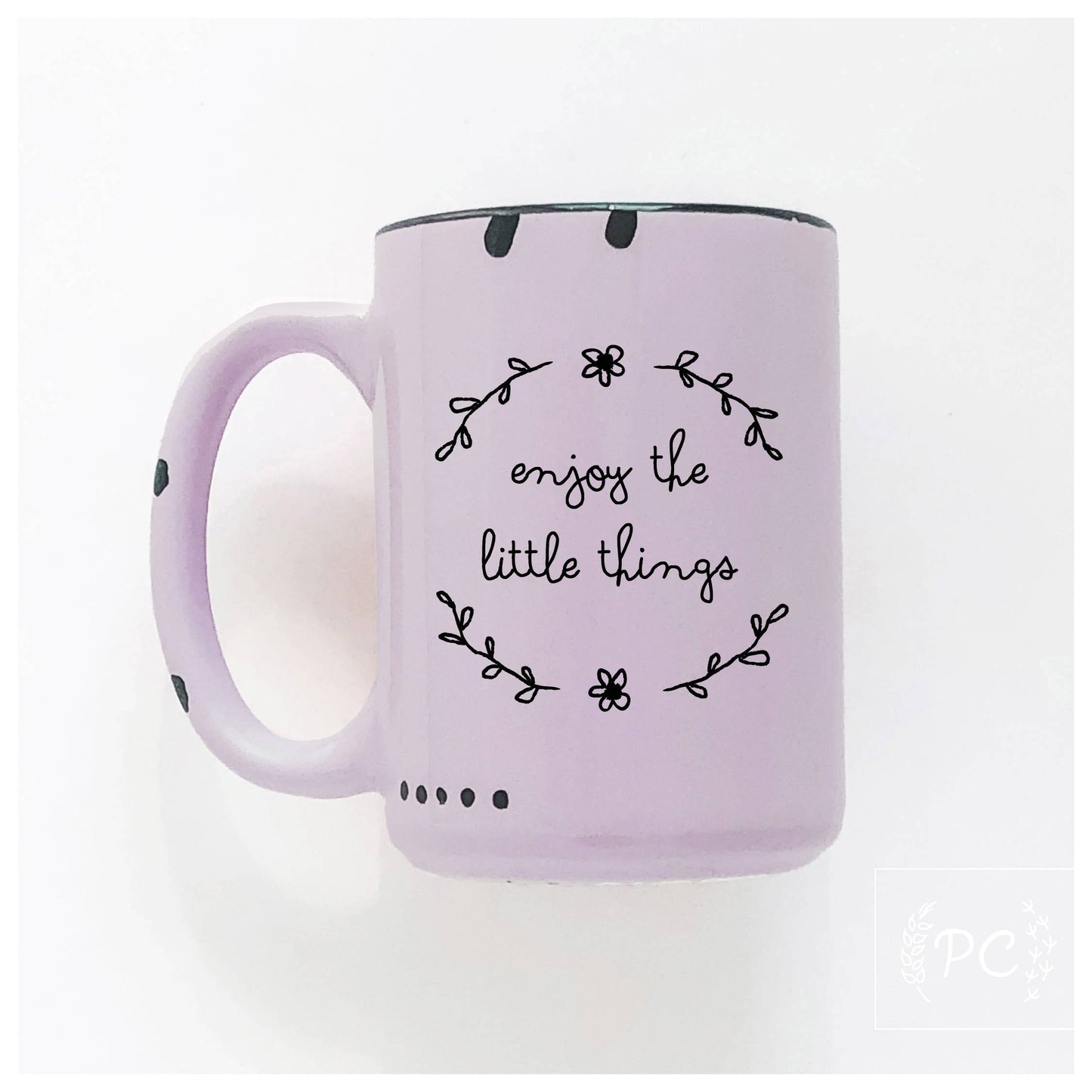 Enjoy the little things | ceramic mug